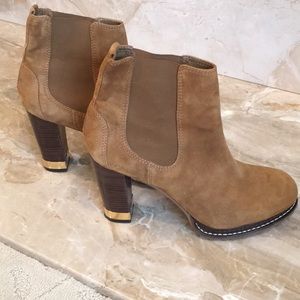 Tory Burch suede booties